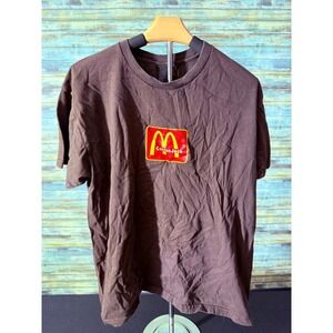 Cactus Jack McDonald's T-Shirt XL Brown Excellent Travis Scott Graphic Tee